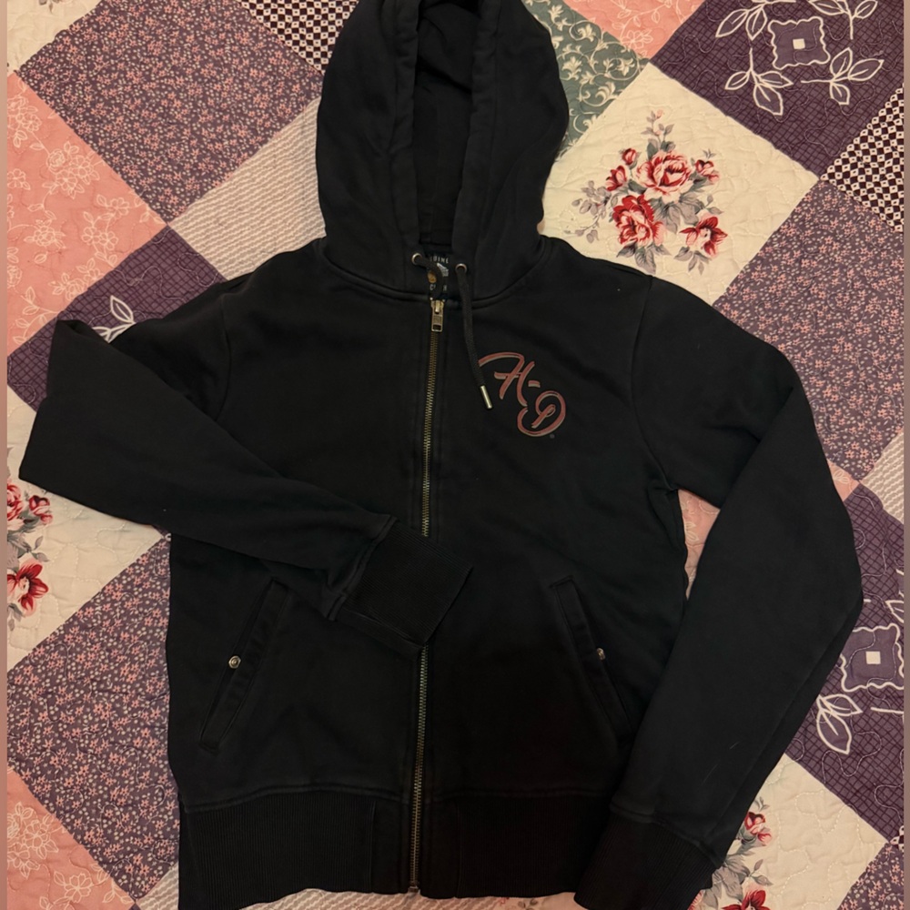 Harley-Davidson Black Zippup